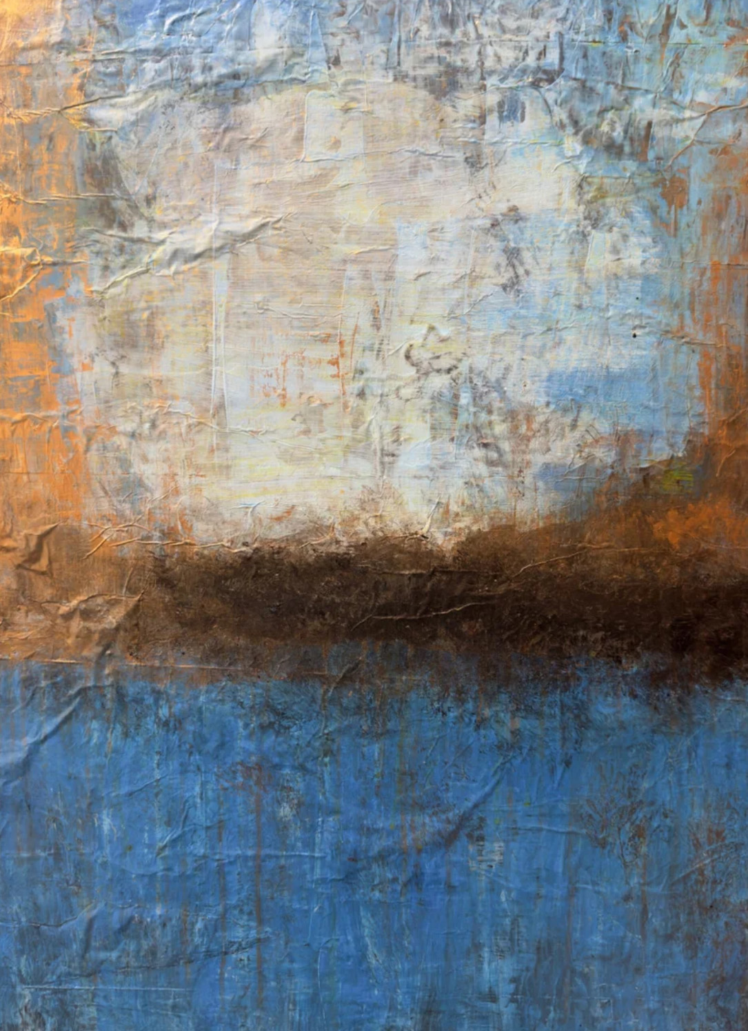 Gemälde von Catrin Schlassa bei der Kunst am See-Hafen 2025