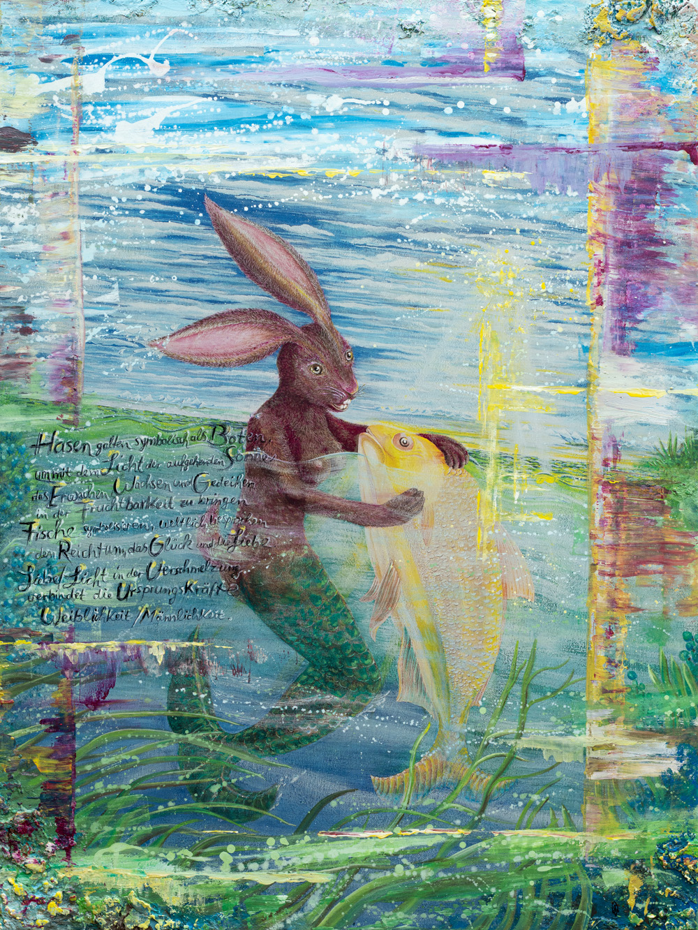 Skulptur von Petra Wenski-Hänisch bei Kunst am See-Hafen 2025