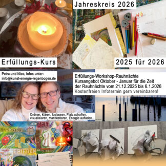 Collage zu Erfüllungs-Workshop-Rauhnächte 2025/2026