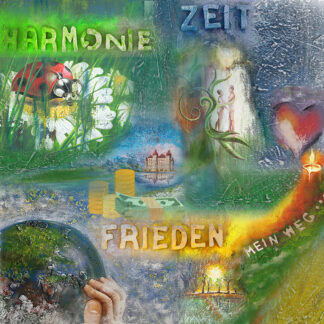 Energiebild "Zeit Harmonie Frieden" von Petra Wenski-Hänisch