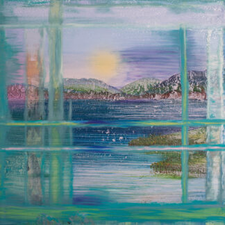 Gemälde Sonnenfenster | Petra Wenski-Hänisch