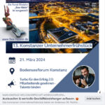 Offizielle Facebood-Einladung zum 13. Unternehmerfrühstück