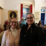 Gräfliches Schlossfest Insel Mainau mit der Künstlerin Petra Wenski-Hänisch und Gräfin DIana Bernadotte