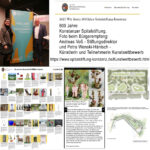 Impressionen zur Ausschreibung der Konstanzer Spitalstiftung für Kunst am Neubau des Sophia Garten