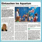 Online Artikel zu "kids@kita" Projekt "Kunst-Stoff" 2017