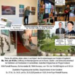 Impressionen der Vorausschau auf die Kunst-Ausstellung der Künstler Petra Wenski-Hänisch und Nico Hänisch im Parkstift Rosenau Konstanz
