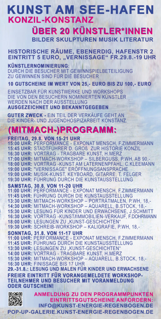Programm bei der Kunst am See-Hafen im Konzil in Konstanz 2025