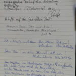 Gästebuch Ausstellung Wasserträume Rathaus Konstanz 2024 | Petra Wenski-Hänisch und Nico Hänisch