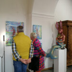 Gräfliches Schlossfest | Schloss Mainau | Besucher vor See-Häsin